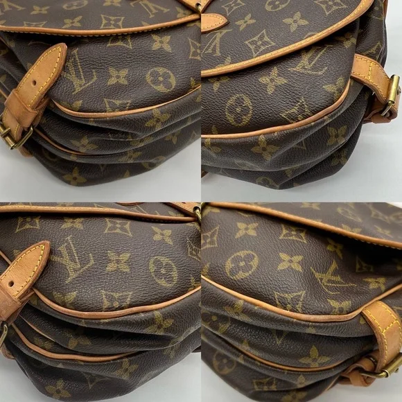 ❌SOLD❌Authentic Louis Vuitton monogram Saumur 30 - Picture 12 of 17